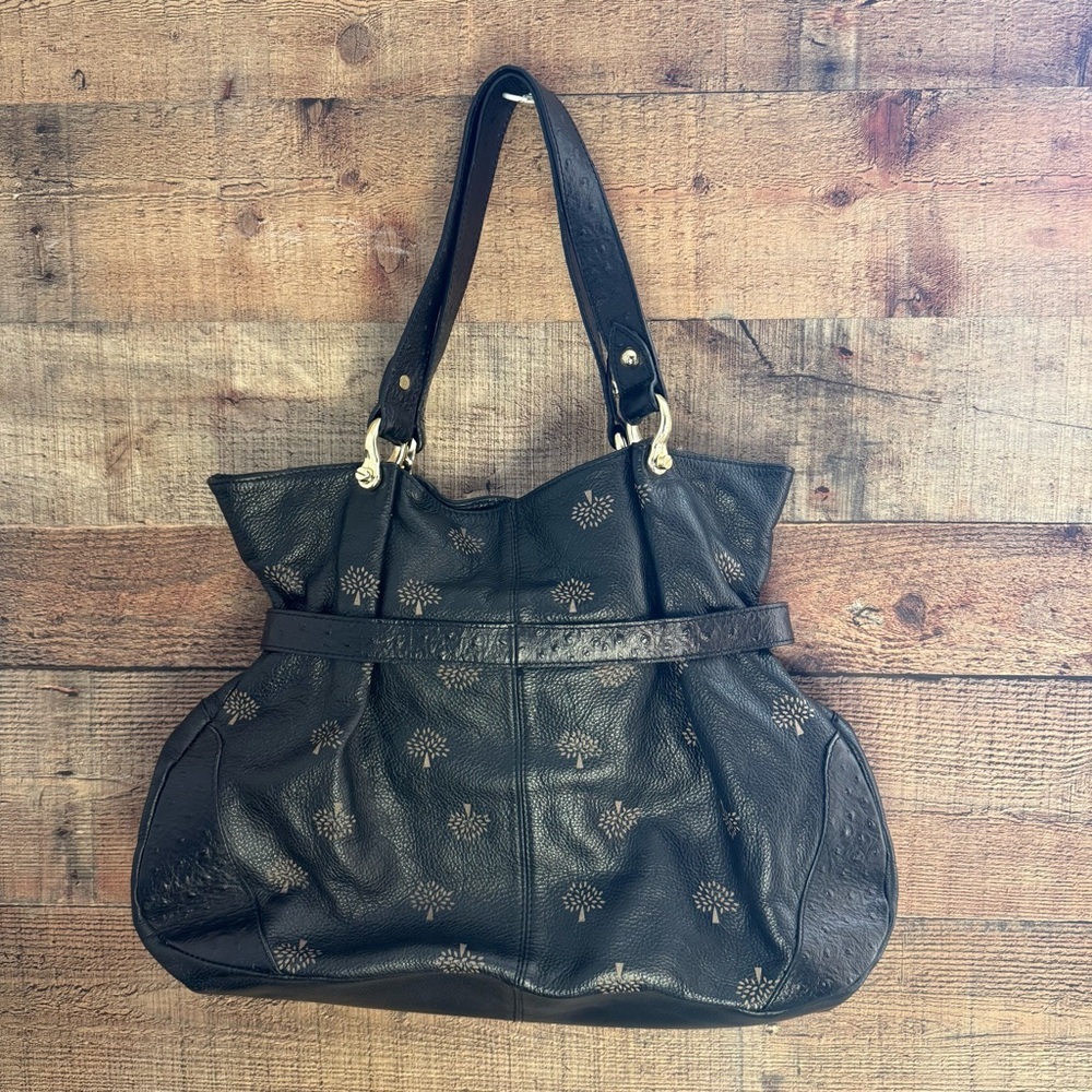 Rare Vintage Large Signature Mulberry Shoulder Bag - Picture 2 of 12